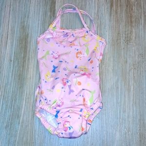 Mermaid Swimsuit Built In Swim Diaper